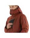 Salomon + Untracked Jkt M Madder Brown/Deep Black - 8