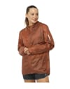 Salomon + Bonatti Aero Hoodie U Burnt Henna/Scarlet Ibis - 3