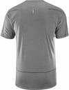 Salomon + T Shirt Cross Run SS Tee M Deep Black/Heather