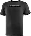 T Shirt Essential Logo SS Tee M Deep Black/Quiet Shade Translucent + Salomon