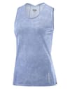 T Shirt Sense Aero Tank W Chambray Blue/English Manor + Salomon