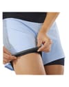 Salomon + Sense Aero 2In1 Short W Chambray Blue/Deep Black - 5
