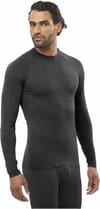 Salomon + Sntial Warm Ls Top M Deep Black