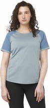 Salomon + T Shirt Outline Citadel/Aegean Blue - 3