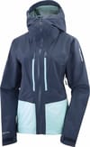 Mtn Gore-Tex 3L Jacket W Carbon/Limpet Shell + Salomon