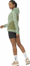 Salomon + Bonatti Cross Fz Hoodie W Lily Pad Deep Lichen Green - 6