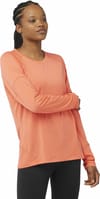 Salomon + Cross Run LS Tee W Coral - 3