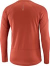 Salomon + Cross Run LS Tee M Red Dahlia