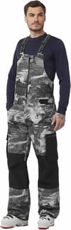 Salomon + Transfer Bib Pant M Ao/Deep Black
