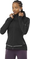 Salomon + Light Shell Jkt W Deep Black