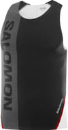 S/Lab Speed Singlet M Deep Black/White + Salomon
