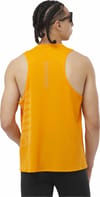 Salomon + Sense Aero Singlet Gfx M Zinnia White - 4