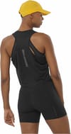 Salomon + Sense Aero Short Tank W Deep Black - 4