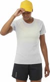Salomon + Cross Run SS Tee W Gray Violet