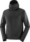 Sntial Midwarm Hoody M Deep Black + Salomon
