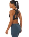 Salomon + Cross Run Bra W Deep Black - 3