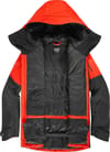 Salomon + Transfer Puff Jacket M Cherry Tomato/Deep Black - 4