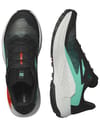 Salomon + Genesis Black/Electric Green/Cherry Tomato - 6