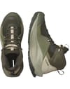 Salomon + Elixir Mid GTX Peat/Vintage Khaki/Castlerock - 6