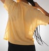 Salomon + Shakeout Air Crop SS Tee W Warm Apricot - 5