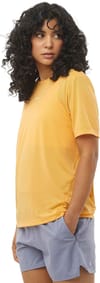 Salomon + Shakeout Core SS Tee W Warm Apricot