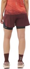 Salomon + S/Lab Ultra 2In1 Short W Decadent Chocolat/Vanilla Ice - 4