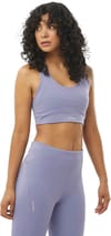 Salomon + Shakeout Core Bra W Blue Granite - 3