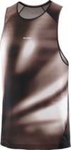 Shakeout Core Tank GFX M Coffee Bean/Iron + Salomon