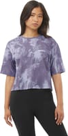 Salomon + Canopy Short Tee W Blue Granite
