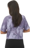 Salomon + Canopy Short Tee W Blue Granite - 3