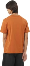 Salomon + Salomon Logo Tee M Sierra - 4