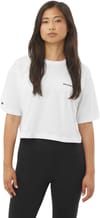 Salomon + Salomon Logo Short Tee W White