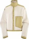 Pullover Chroma Fleece Cardigan W Whisper White + Salomon