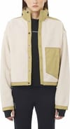 Salomon + Pullover Chroma Fleece Cardigan W Whisper White