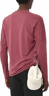 Salomon + Sense Aero LS Tee GFX M Nocturne/Whisper White - 3