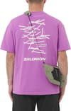 Salomon + Wild Rays SS Tee M Iris Orchid - 3