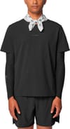 Salomon + Trackline SS Tee M Deep Black