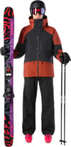 Salomon + Moon Patrol GTX Jkt M Deep Black Burnt Umber - 9