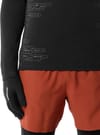 Salomon + Sense Aero LS Tee GFX M Deep Black Black Beauty - 5