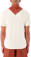 Salomon + Sense Aero SS Tee GFX M Whisper White Rain Day Bright White - 3