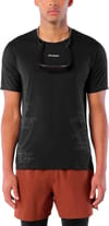 Salomon + Sense Aero SS Tee GFX M Deep Black Black Beauty