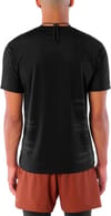 Salomon + Sense Aero SS Tee GFX M Deep Black Black Beauty - 3