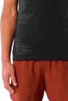 Salomon + Sense Aero SS Tee GFX M Deep Black Black Beauty - 4