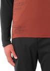 Salomon + Sense Aero SS Tee GFX M Burnt Umber Coffee Bean - 4