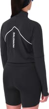 Salomon + Sense Aero Hybrid Crop Pullover W Deep Black - 3