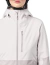 Salomon + Highland Jacket W White Sand Silver Cloud - 4