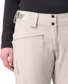Salomon + Edge Pant W Silver Cloud - 4