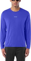 Salomon + Shkout Core LS Tee M Clematis Blue