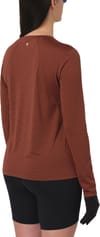 Salomon + Shkout Core LS Tee W Burnt Umber - 3
