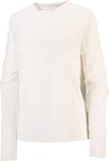Shkout Core LS Tee GFX W Whisper White Pink Frosting Icy Pink + Salomon